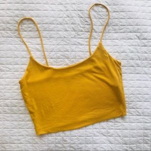 🔥 3 for $25 🔥 Sunny Yellow Crop-Top